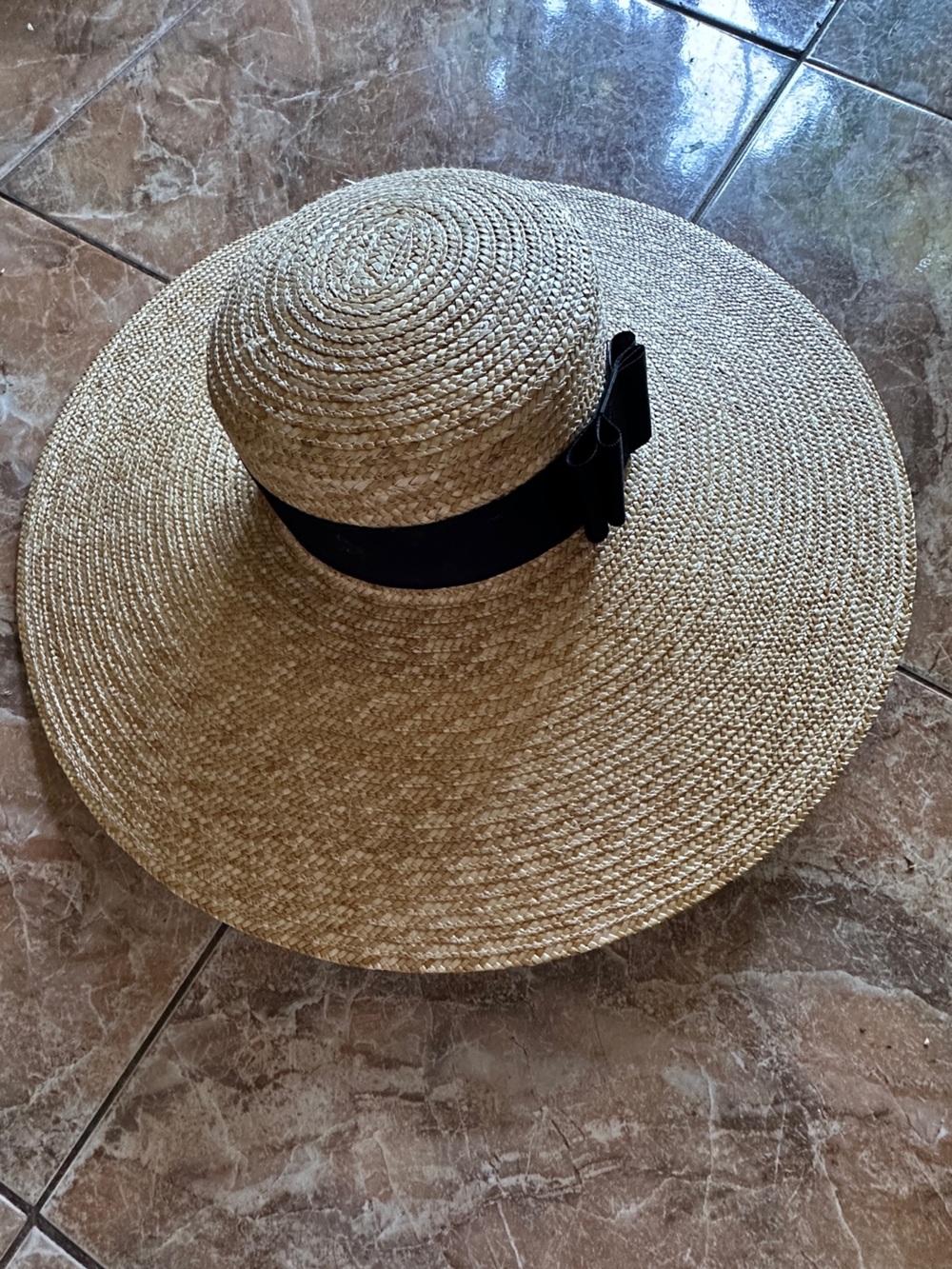 Rose Cherie INES hat Black - Picture 2 of 9